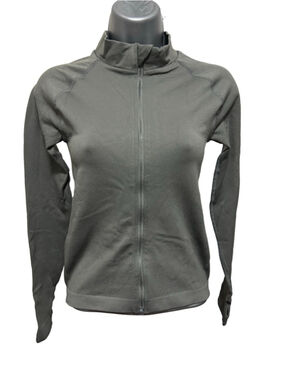 NWOT Halara Seamless Flow Zipper Long Sleeve Thumb Hole Yoga Jacket size small